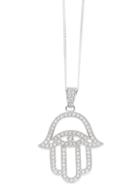 V Jewellery 'mythos Hamsa' Pendant Necklace