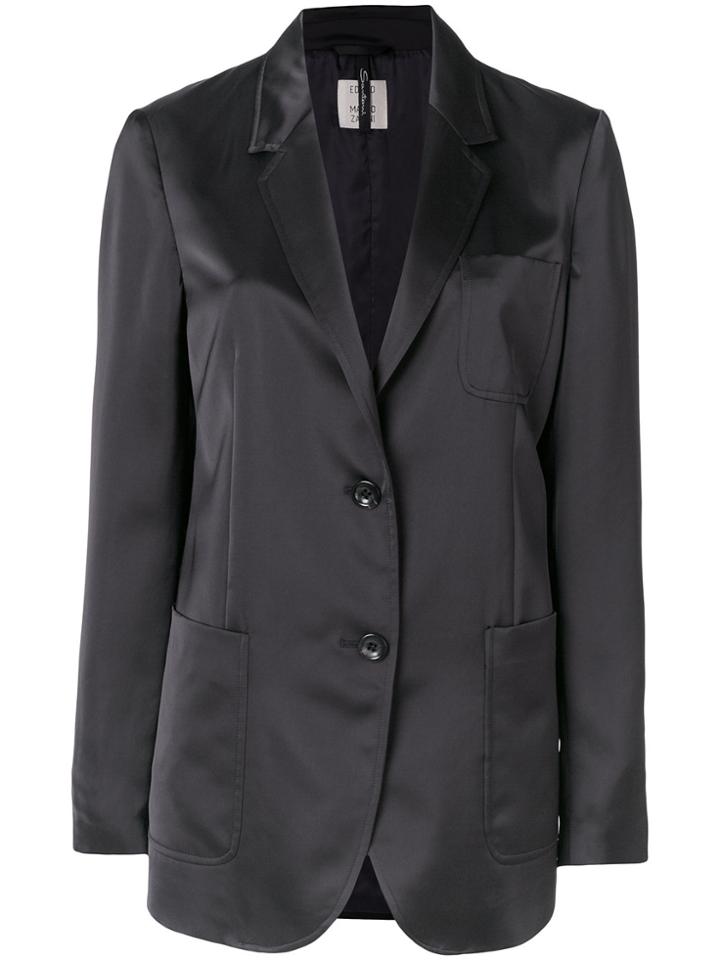 Santoni Classic Blazer - Black