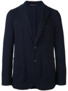 The Gigi 'angie' Blazer Jacket, Men's, Size: 50, Blue, Virgin Wool/cotton/polyester