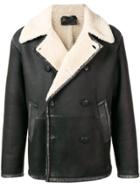 Prada Shearling Collar Jacket - Black