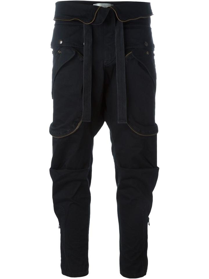 Faith Connexion Slim Cargo Trousers, Women's, Size: Xs, Black, Cotton