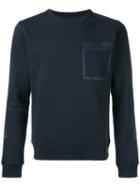 Woolrich - Zipped Chest Pocket Sweatshirt - Men - Cotton/polyester - M, Blue, Cotton/polyester