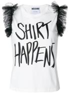 Moschino Shirt Happens T-shirt - White