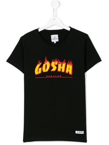 Les (art)ists Kids - Teen Gosha Flame Logo T-shirt - Kids - Cotton - 16 Yrs, Black