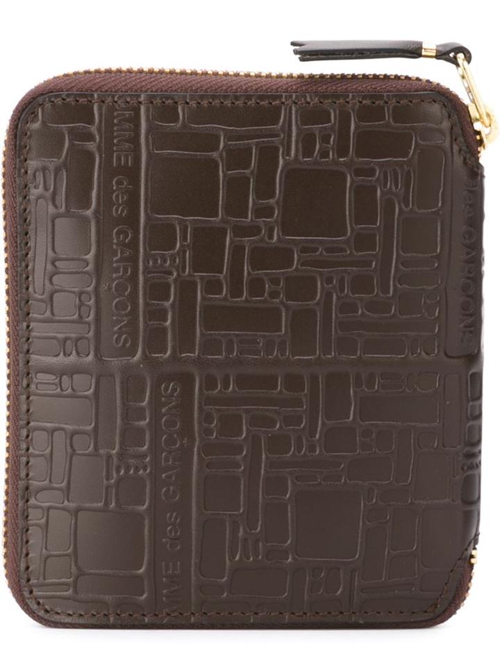 Comme Des Garçons Wallet Small Textured Wallet