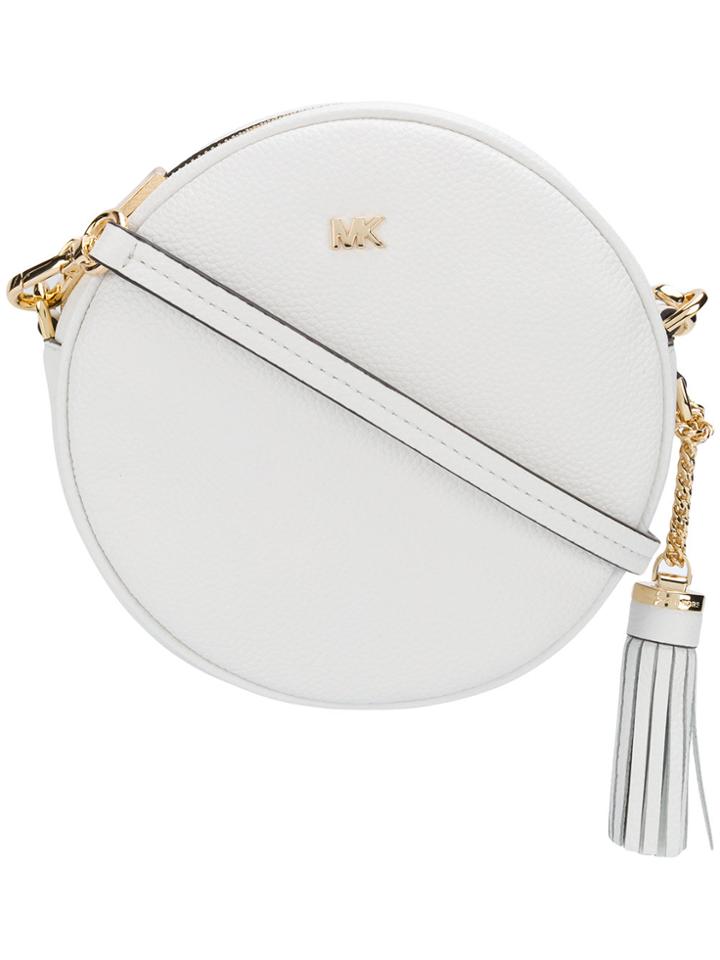 Michael Michael Kors Mercer Crossbody Bag - White