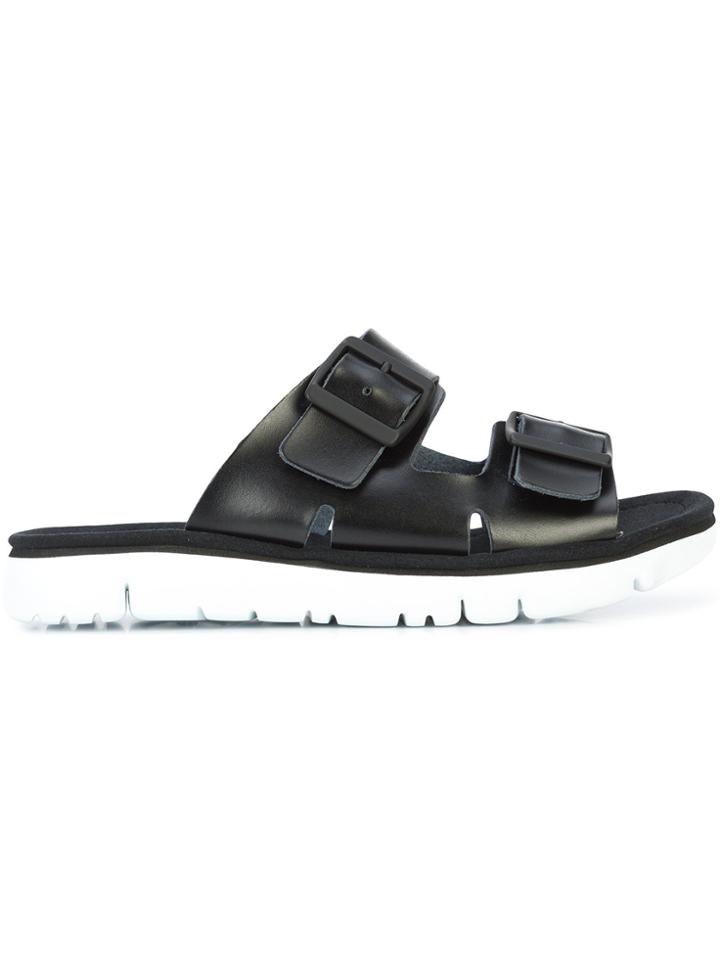 Camper Buckled Open-toe Sandals - Black