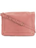 Jérôme Dreyfuss Albert Shoulder Bag, Women's, Pink/purple, Leather