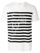 Versace Collection - Striped T-shirt - Men - Cotton - L, White, Cotton