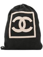 Chanel Pre-owned Sport Line Backpack - Black