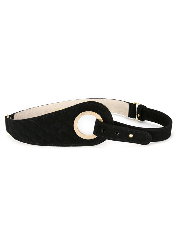 Tufi Duek Quilted Belt - Black