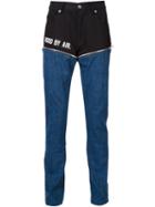 Hood By Air Panty Jeans, Men's, Size: 36, Blue, Cotton