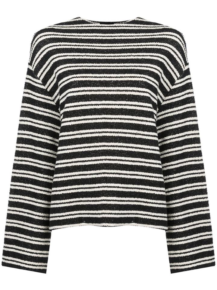 Osklen Double Striped Knitted Top - Black