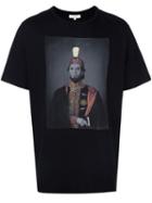 Les Benjamins 'tahir' T-shirt, Men's, Size: Small, Black, Cotton