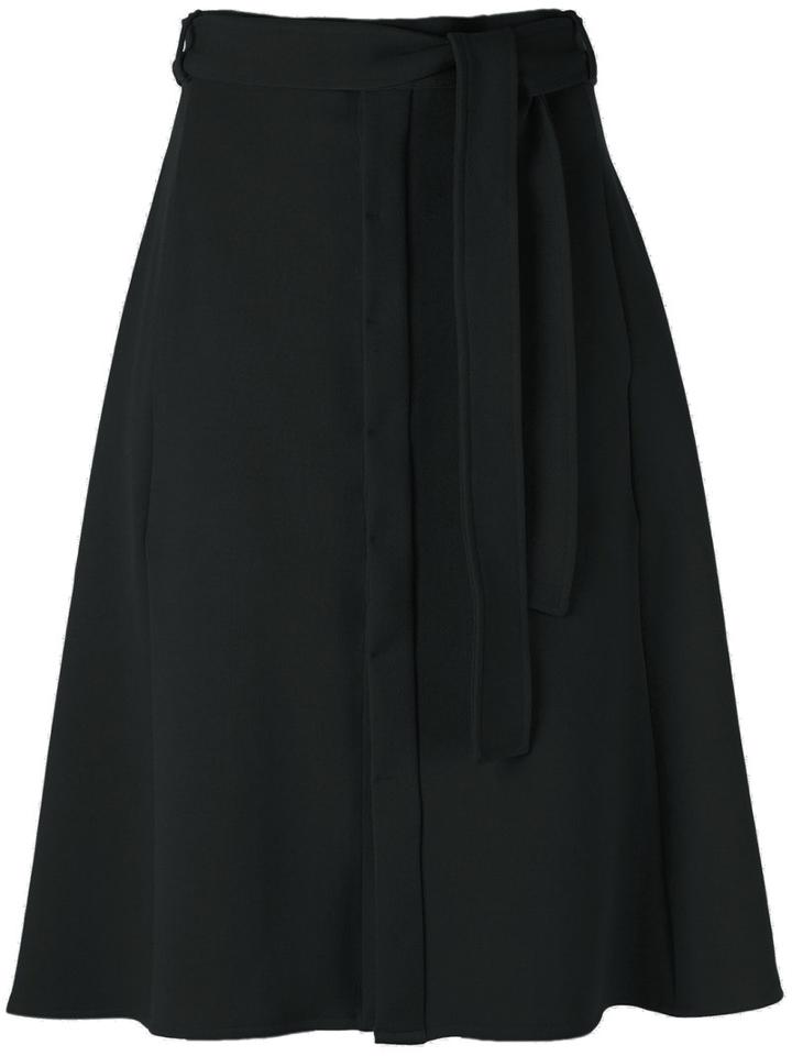 Egrey - A-line Skirt - Women - Polyester/spandex/elastane/viscose - 36, Women's, Black, Polyester/spandex/elastane/viscose