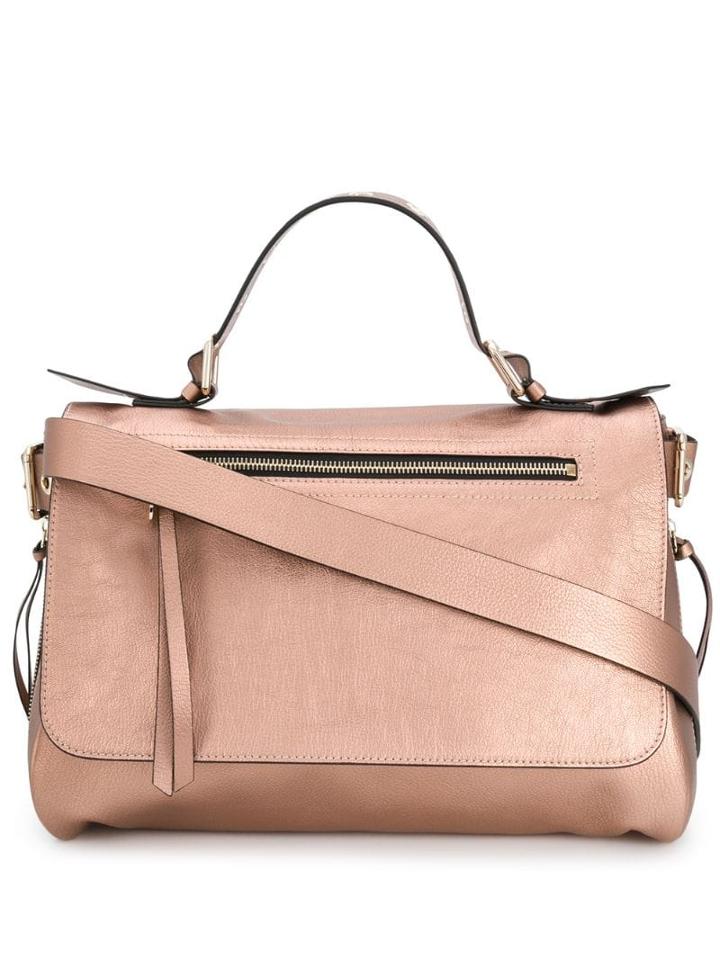 Red Valentino Red(v) Metallic Shoulder Bag - Pink