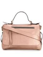 Red Valentino Red(v) Metallic Shoulder Bag - Pink
