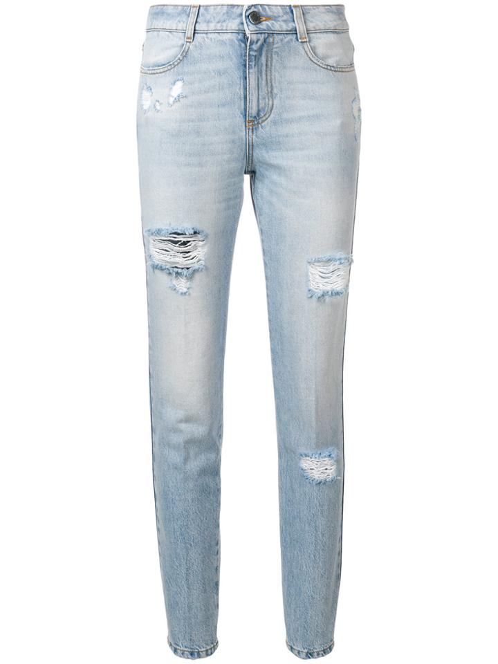 Stella Mccartney High-waisted Skinny Jeans - Blue