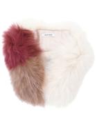 Guild Prime Colour Block Stole - White