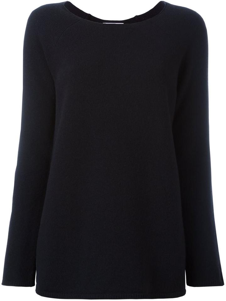 Dondup Boat Neck Jumper, Women's, Size: Xs, Black, Merino