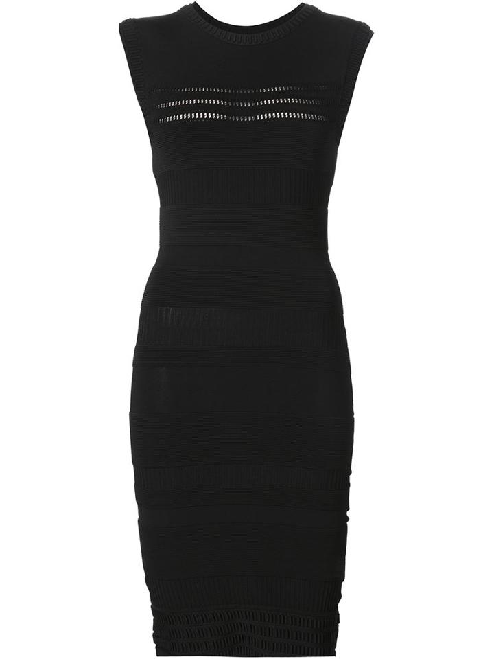 Yigal Azrouel Fitted Knit Dress