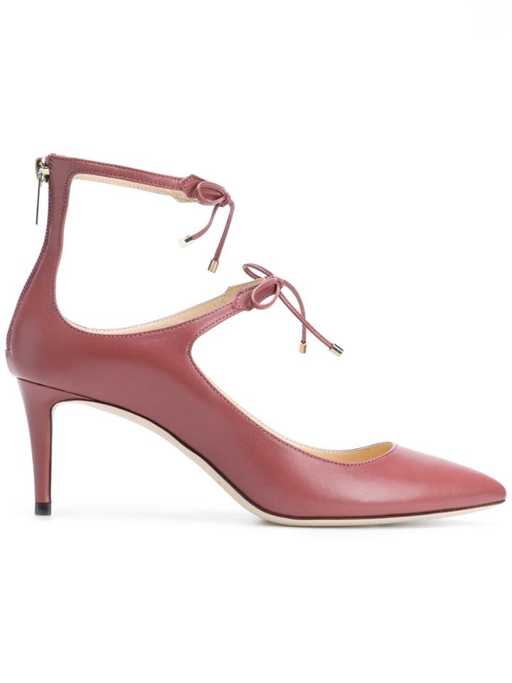Jimmy Choo Sage 65 Pumps - Pink & Purple