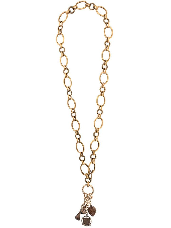 Dolce & Gabbana Chain Pendant Necklace - Gold