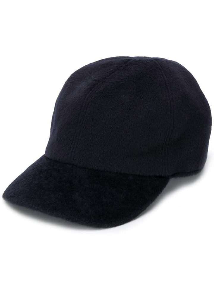 Stephan Schneider Textured Baseball Cap - Blue