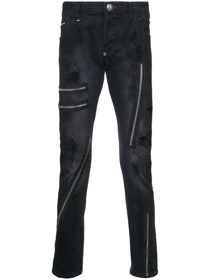 Philipp Plein Onikumo Straight Jeans - Black
