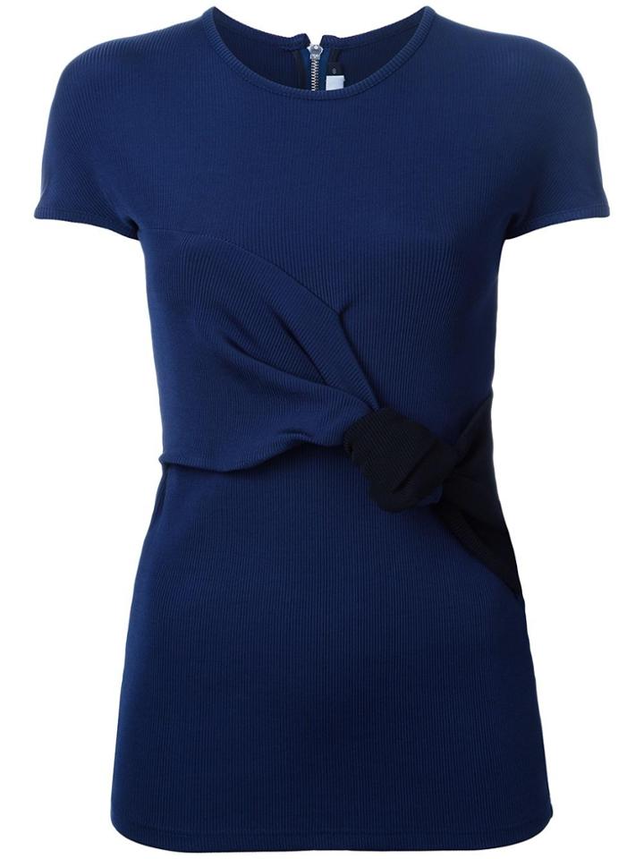 Christopher Esber 'eclipse Knot' T-shirt - Blue