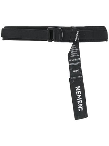 Nemen Logo Print Belt - Black