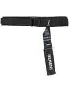 Nemen Logo Print Belt - Black