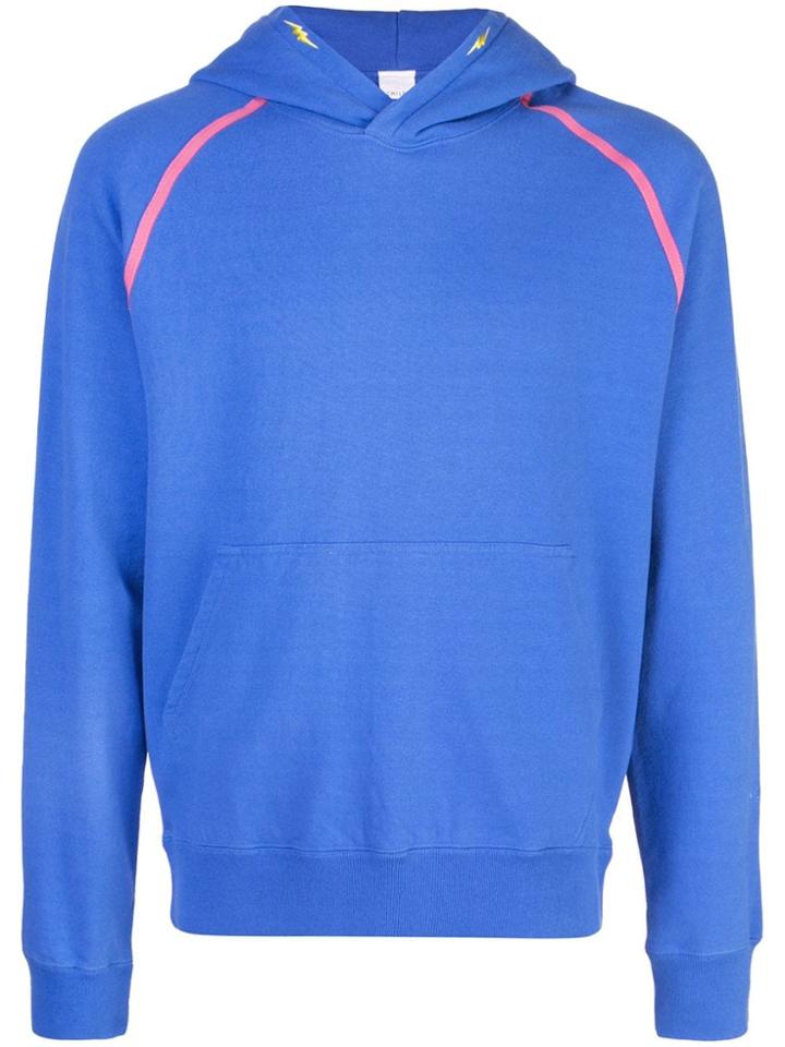 Childs Piping Details Hoodie - Blue