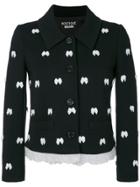 Boutique Moschino Bow Detail Jacket - Black