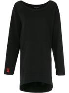 Gloria Coelho Long Sweatshirt - Black