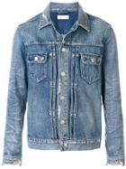 All Saints Distressed Jacket - Blue