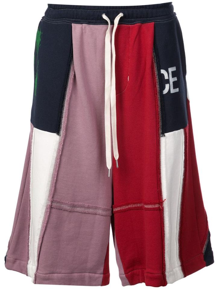 Maison Mihara Yasuhiro Patchwork Shorts - Multicolour