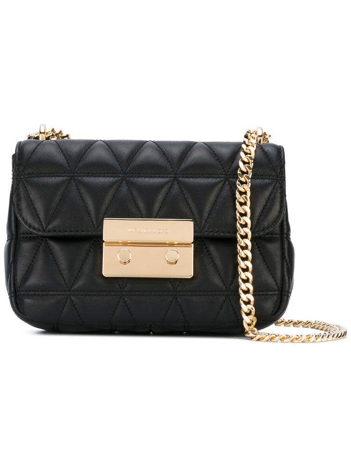 Michael Michael Kors - Quilted Shoulder Bag - Women - Leather - One Size, Black, Leather