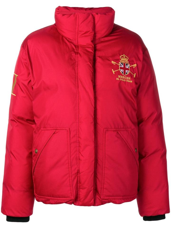 Polo Ralph Lauren Polo Player Puffer Jacket - Red