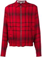 Mcq Alexander Mcqueen Checked Bomber Jacket