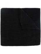 Dsquared2 - Ribbed Scarf - Men - Wool - One Size, Black, Wool
