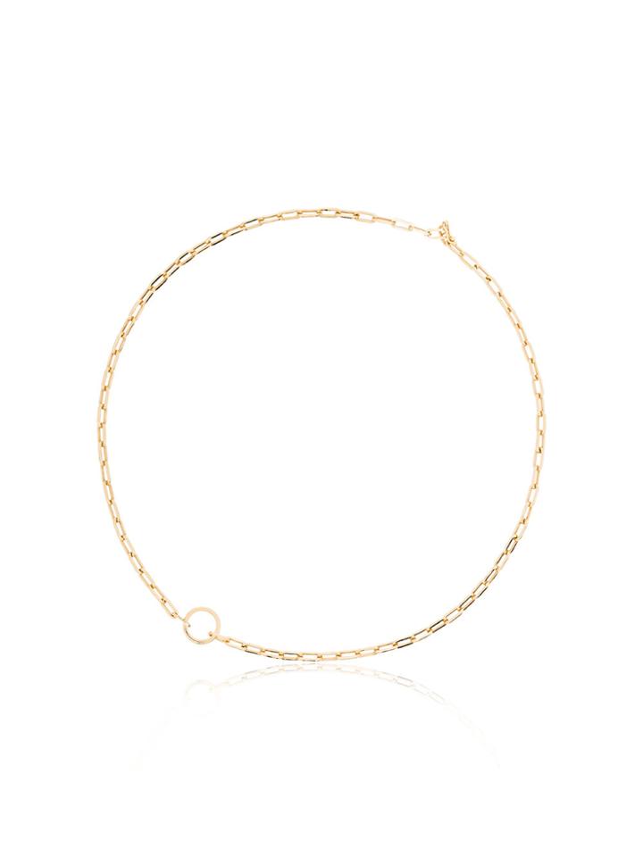 Foundrae 15 Small Clip Chain Necklace - Metallic
