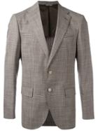 Fashion Clinic Timeless - Single-breasted Blazer - Men - Silk/viscose/virgin Wool - 56, Brown, Silk/viscose/virgin Wool