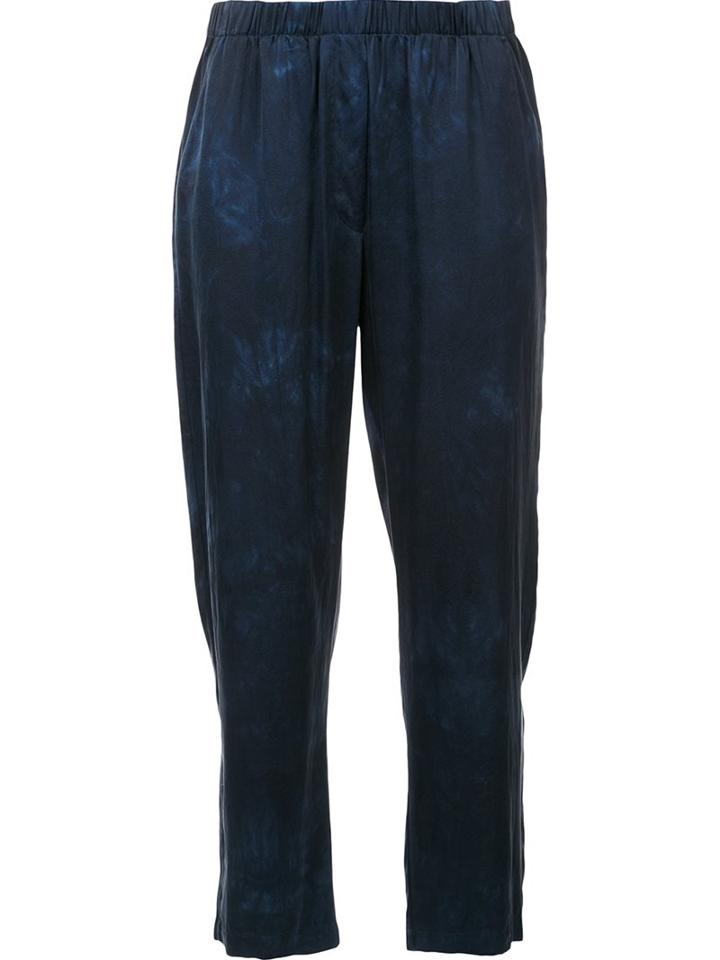Raquel Allegra Dyed Cropped Trousers