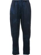 Raquel Allegra Dyed Cropped Trousers