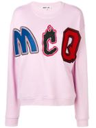 Mcq Alexander Mcqueen Logo Print Sweatshirt - Pink