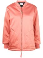 T By Alexander Wang Oversized Bomber Jacket - Yellow