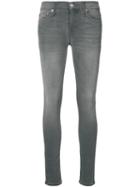 Hudson Nico Skinny Jeans, Women's, Size: 26, Grey, Cotton/polyester/spandex/elastane
