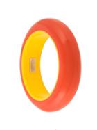 Dsquared2 Ocean Drive Bangle, Women's, Yellow/orange, Polyester/brass