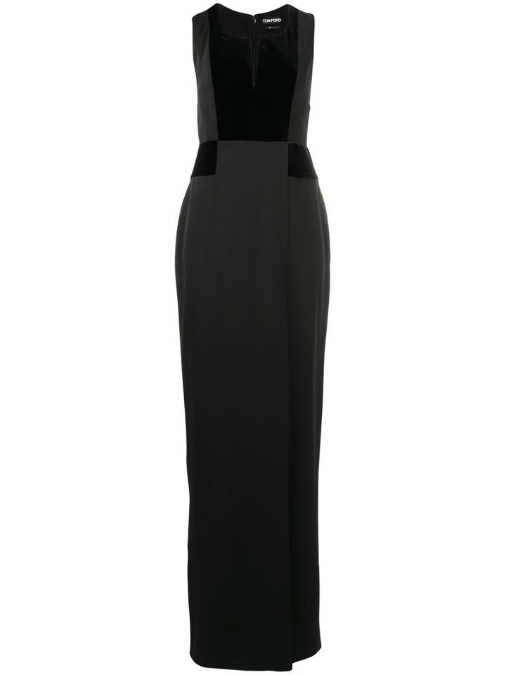 Tom Ford - Classic Dress - Women - Silk/cupro/viscose - 42, Black, Silk/cupro/viscose